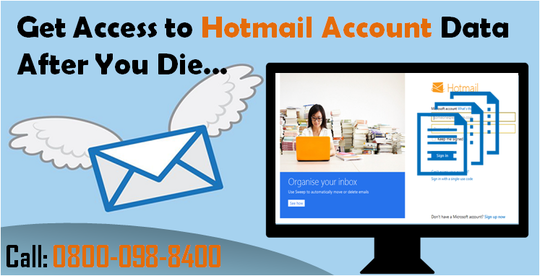 Access hotmail account data