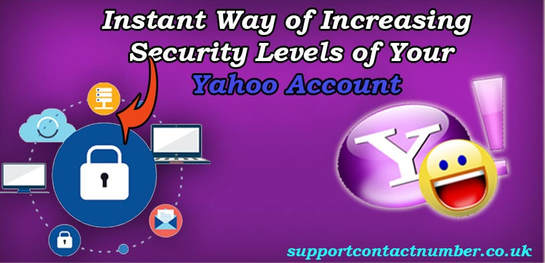 increasse security level of yahoo account